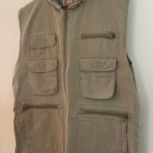 Banana Republic Sleeveless Vest Lots of Pockets